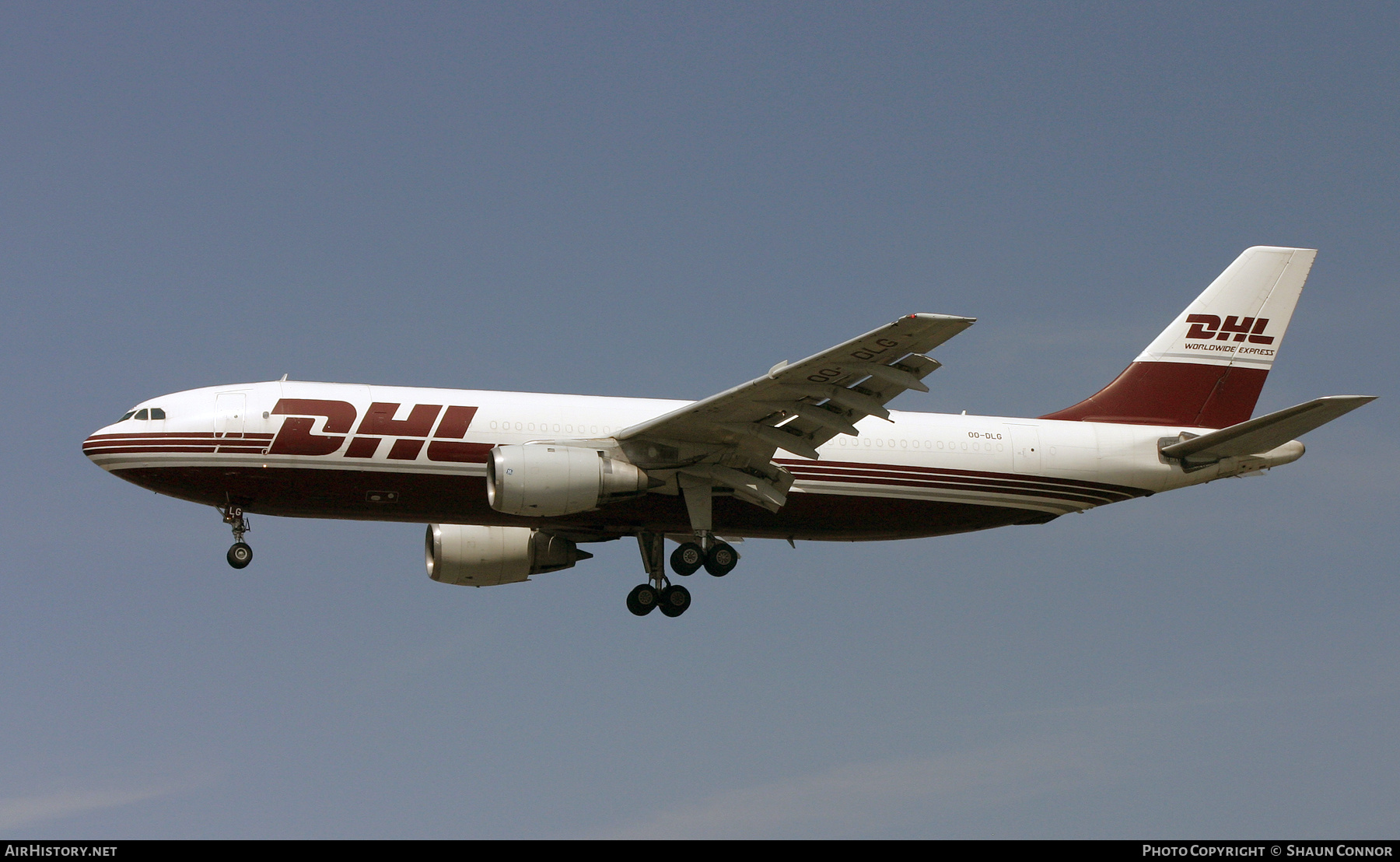 Aircraft Photo of OO-DLG | Airbus A300B4-203(F) | DHL Worldwide Express | AirHistory.net #824564