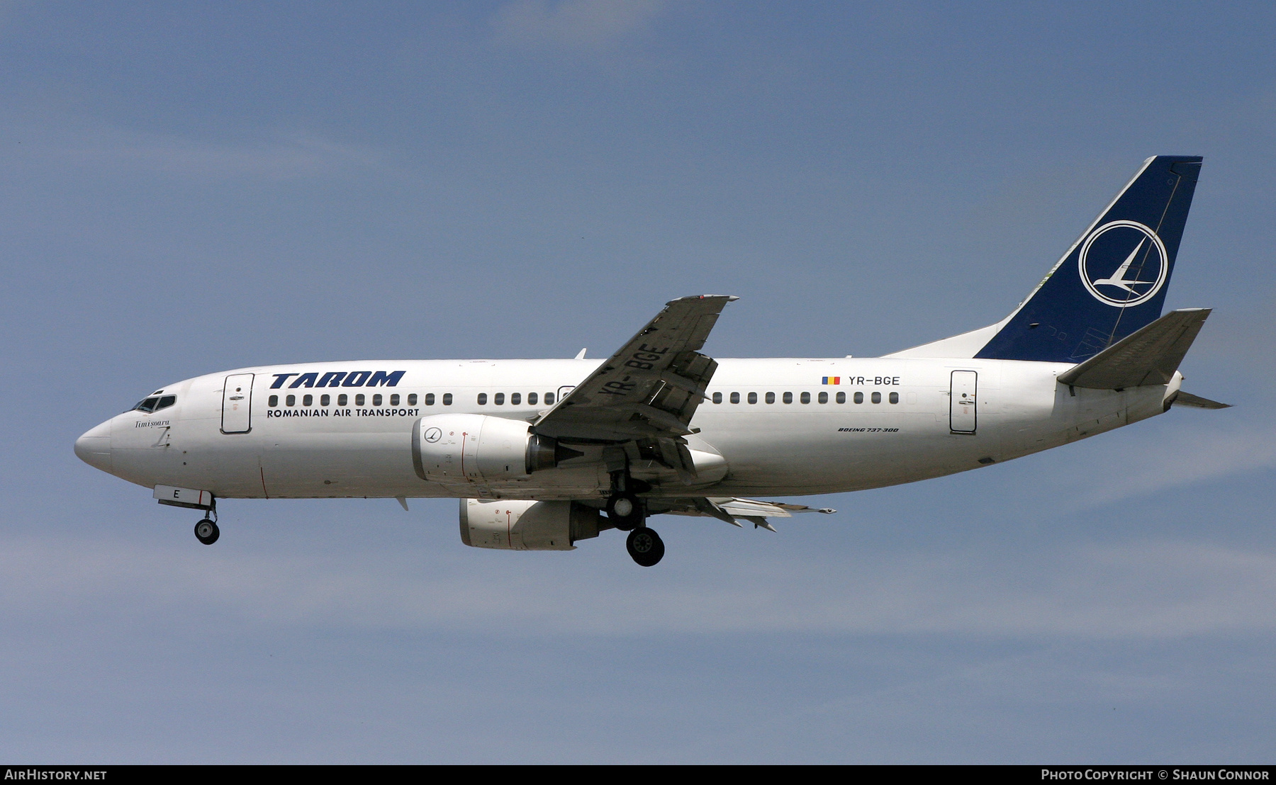Aircraft Photo of YR-BGE | Boeing 737-38J | TAROM - Transporturile Aeriene Române | AirHistory.net #824599