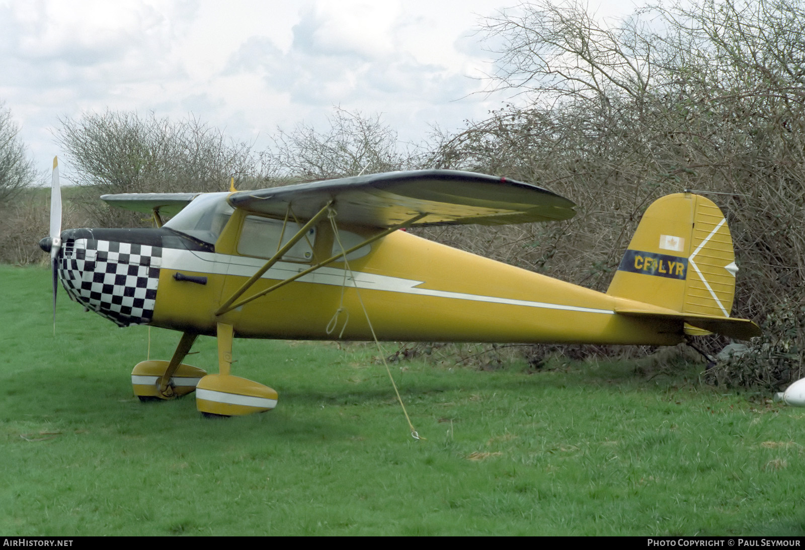 Aircraft Photo of CF-LYR | Cessna 140 | AirHistory.net #824609