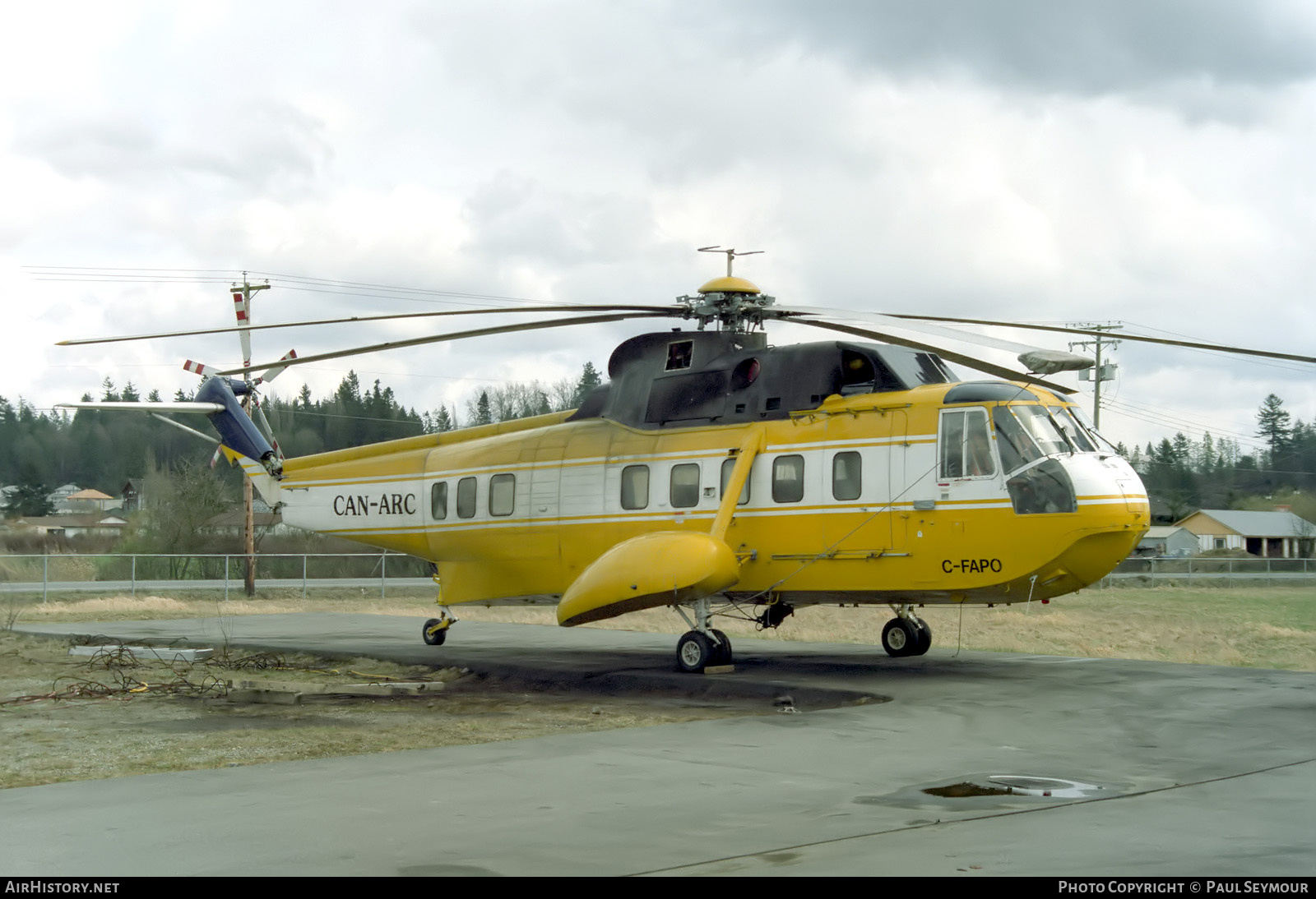 Aircraft Photo of C-FAPO | Sikorsky S-61N | Can-Arc Helicopters | AirHistory.net #824620
