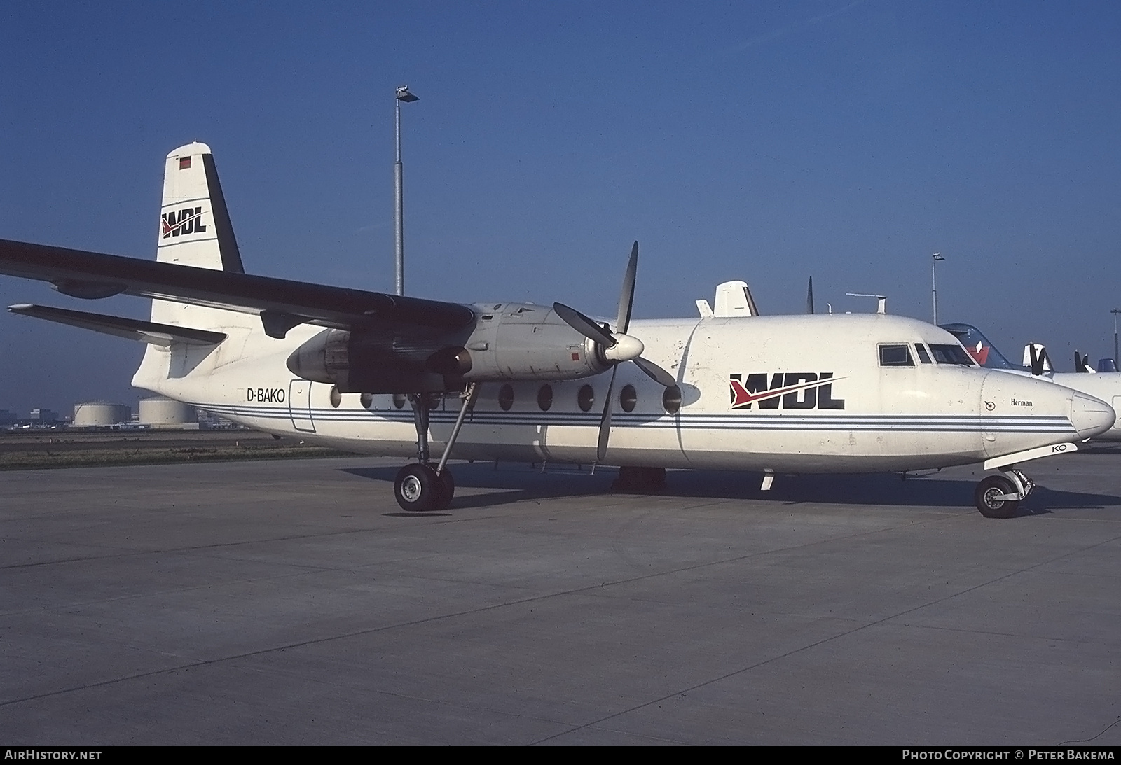 Aircraft Photo of D-BAKO | Fokker F27-100 Friendship | WDL Aviation | AirHistory.net #824653