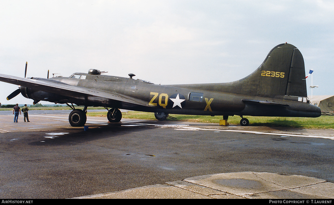 Aircraft Photo of F-AZDX / 22955 | Boeing B-17G Flying Fortress | USA - Air Force | AirHistory.net #824659