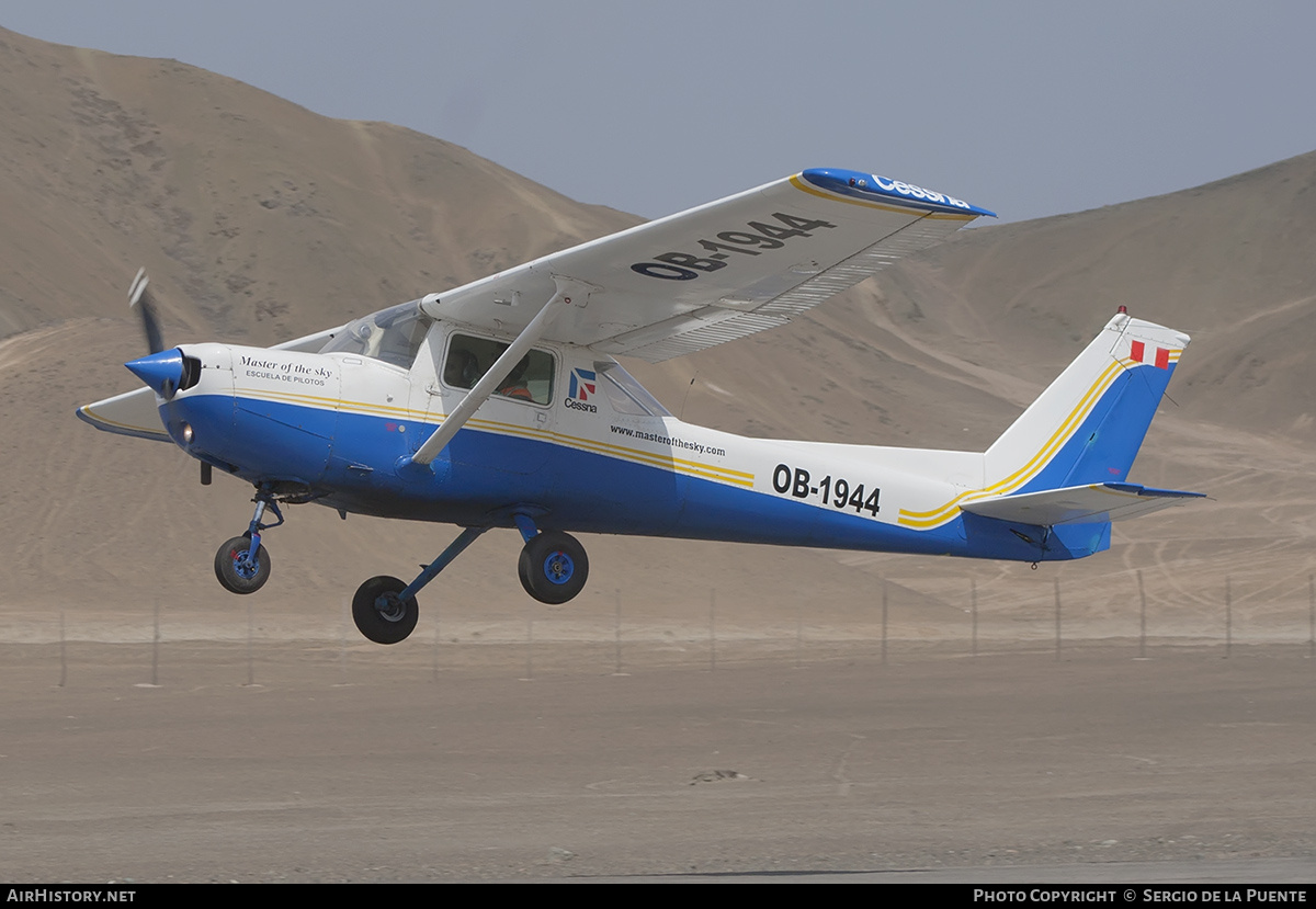 Aircraft Photo of OB-1944 | Cessna 152 II | Master of the Sky Escuela de Pilotos | AirHistory.net #824662