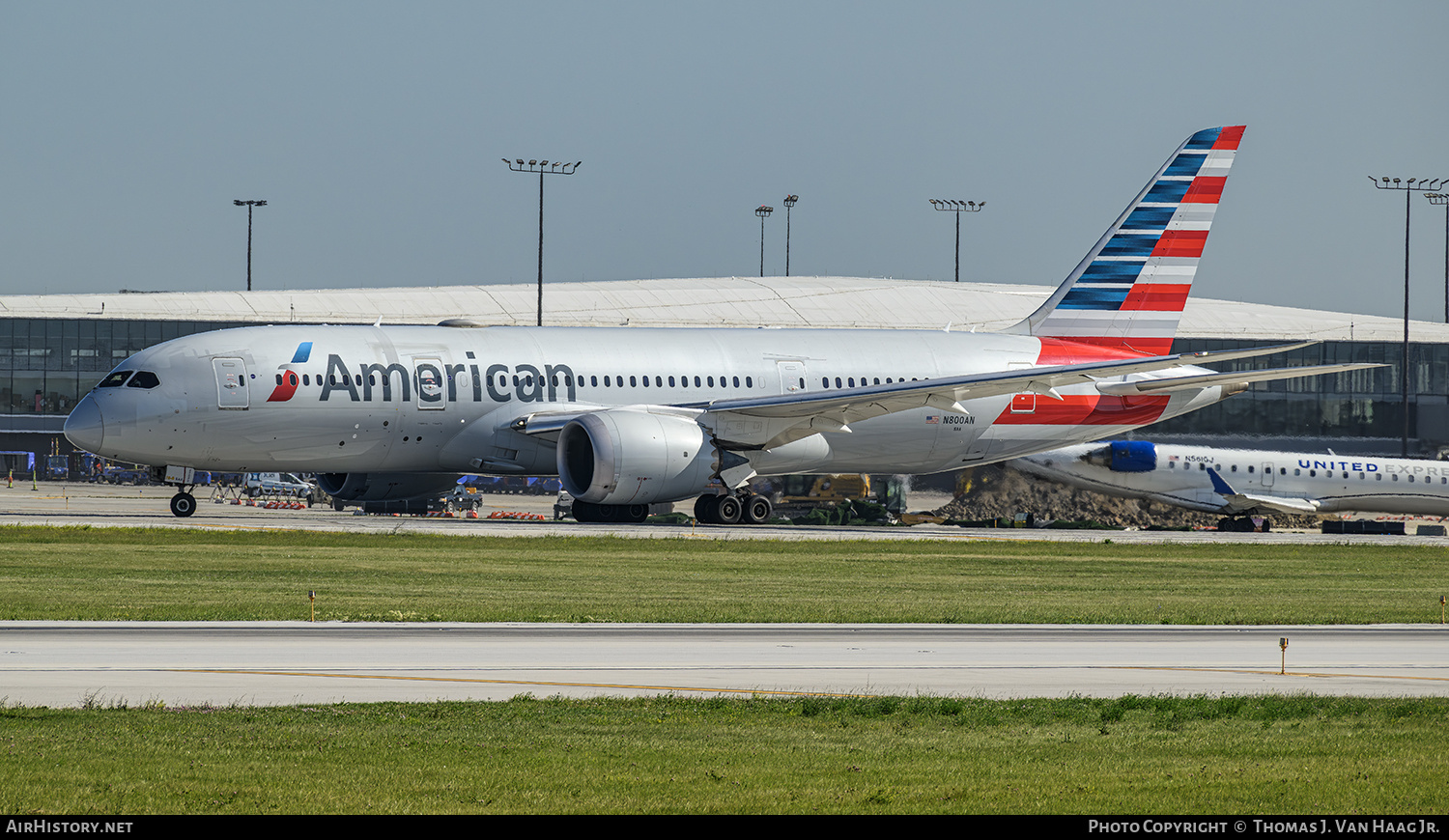 Aircraft Photo of N800AN | Boeing 787-8 Dreamliner | American Airlines | AirHistory.net #824663