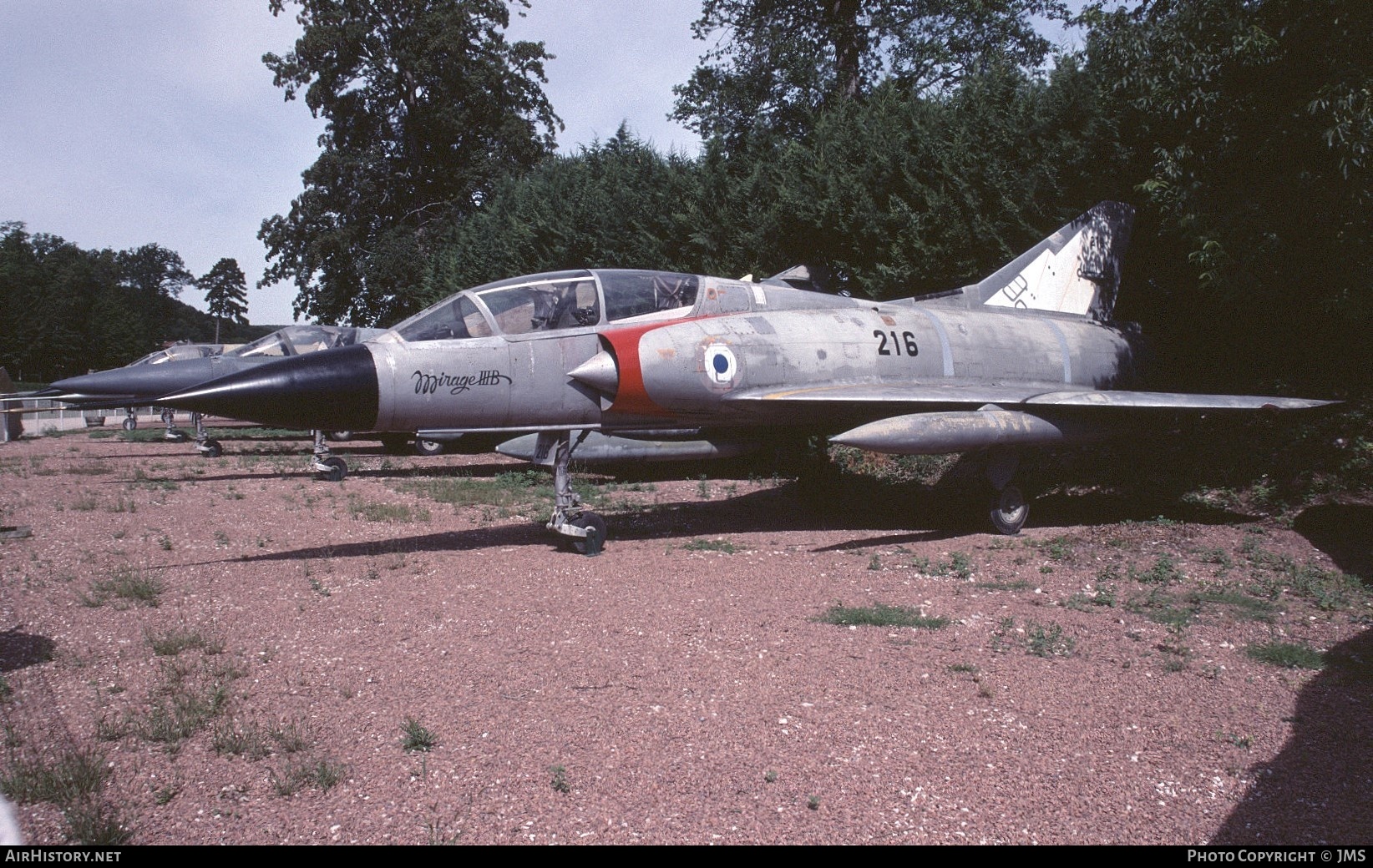 Aircraft Photo of 216 | Dassault Mirage IIIB | France - Air Force | AirHistory.net #824674