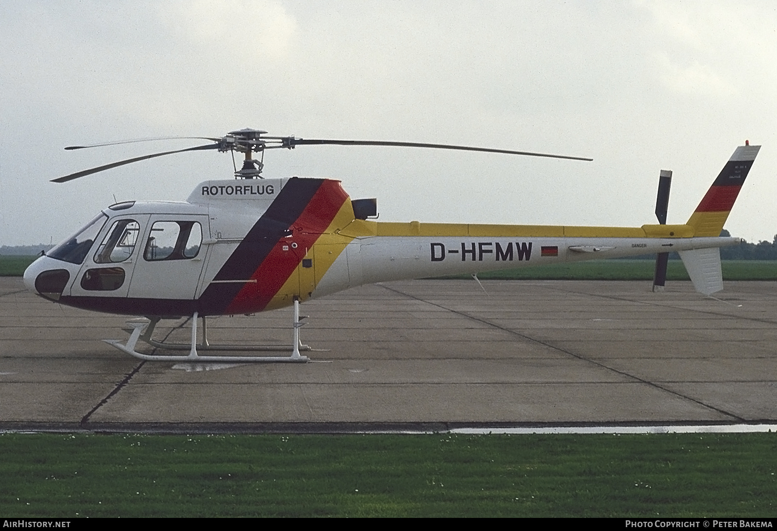 Aircraft Photo of D-HFMW | Aerospatiale AS-350B Ecureuil | Rotorflug | AirHistory.net #824676