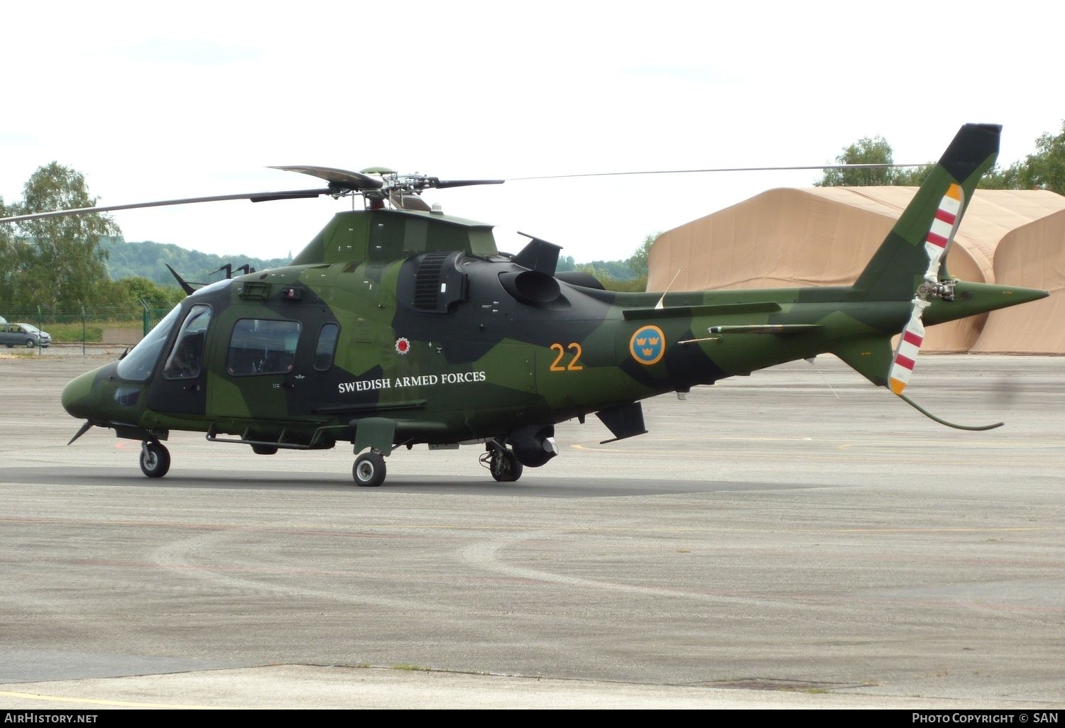 Aircraft Photo of 15022 | AgustaWestland Hkp15A (A-109E LUH) | Sweden - Air Force | AirHistory.net #824684