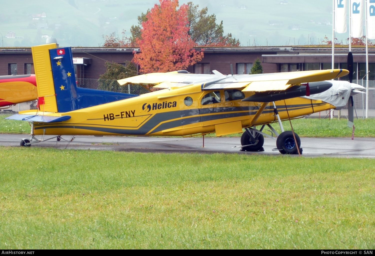 Aircraft Photo of HB-FNY | Pilatus PC-6/B2-H4 Turbo Porter | Helica | AirHistory.net #824686