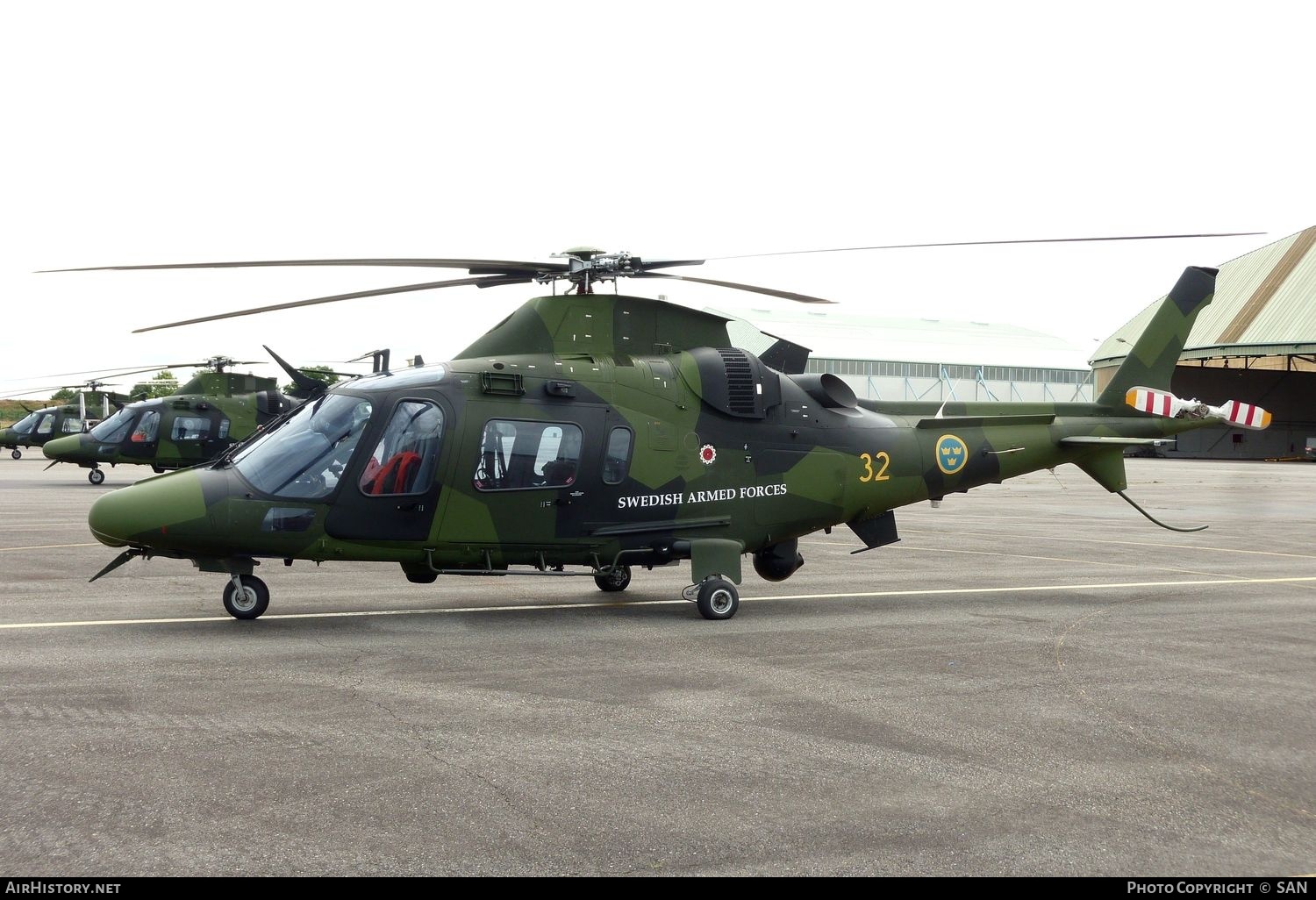 Aircraft Photo of 15032 | Agusta Hkp15A (A-109E LUH) | Sweden - Air Force | AirHistory.net #824689
