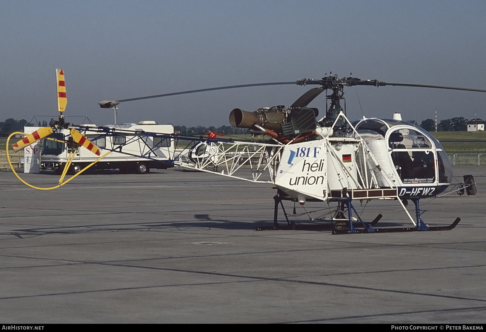 Aircraft Photo of D-HFWZ | Aerospatiale SA-315B Lama | Héli-Union | AirHistory.net #824709