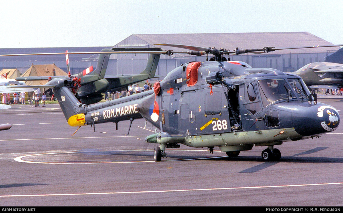 Aircraft Photo of 268 | Westland SH-14B Lynx Mk27 (WG-13) | Netherlands - Navy | AirHistory.net #824716