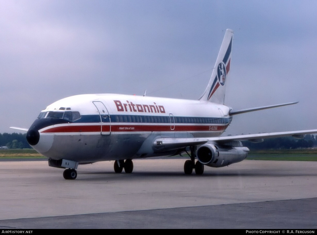 Aircraft Photo of G-AXNA | Boeing 737-204C | Britannia Airways | AirHistory.net #824718