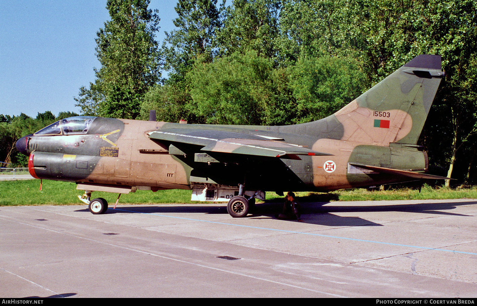Aircraft Photo of 15503 | LTV A-7P Corsair II | Portugal - Air Force | AirHistory.net #824720