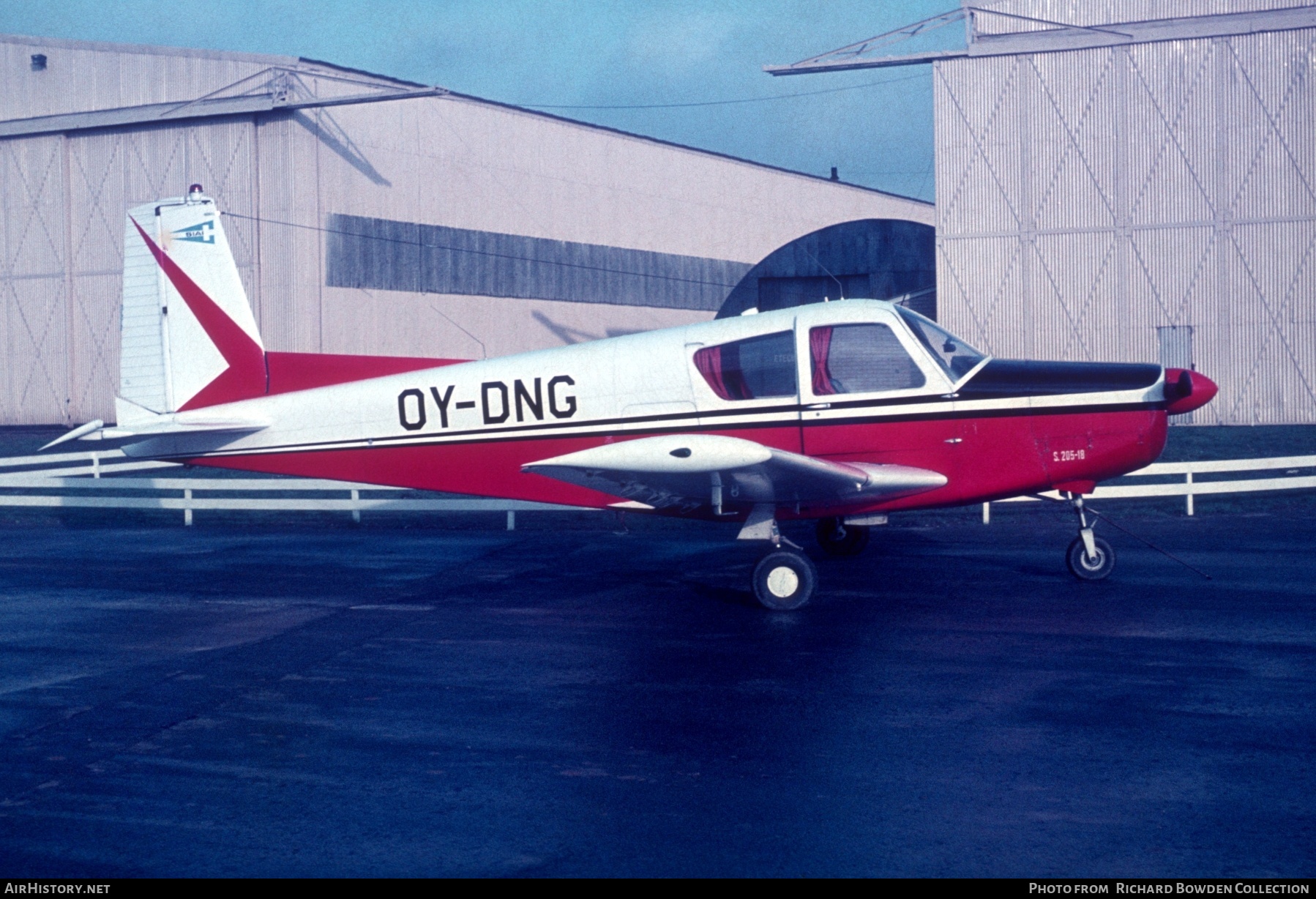 Aircraft Photo of OY-DNG | SIAI-Marchetti S-205-18R | AirHistory.net #824721