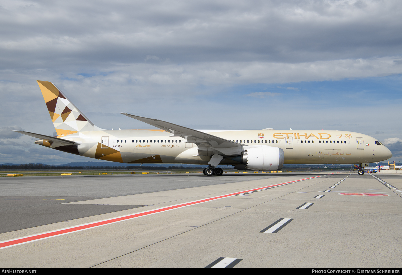 Aircraft Photo of A6-BNC | Boeing 787-9 Dreamliner | Etihad Airways | AirHistory.net #824738