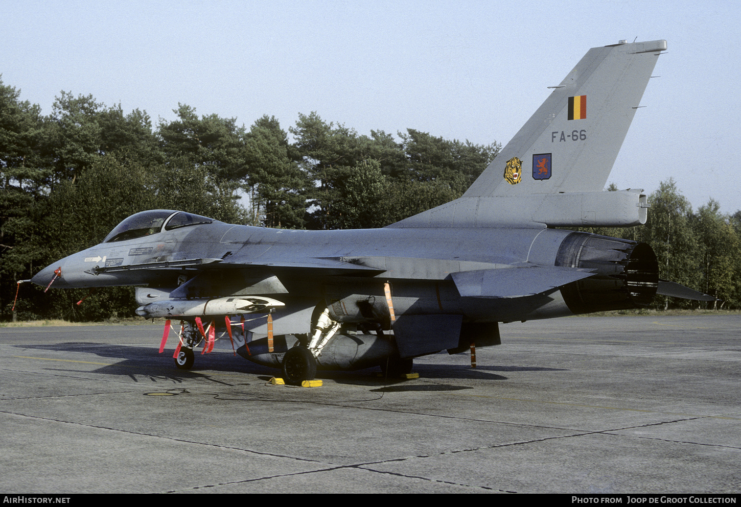 Aircraft Photo of FA-66 | General Dynamics F-16A Fighting Falcon | Belgium - Air Force | AirHistory.net #824745