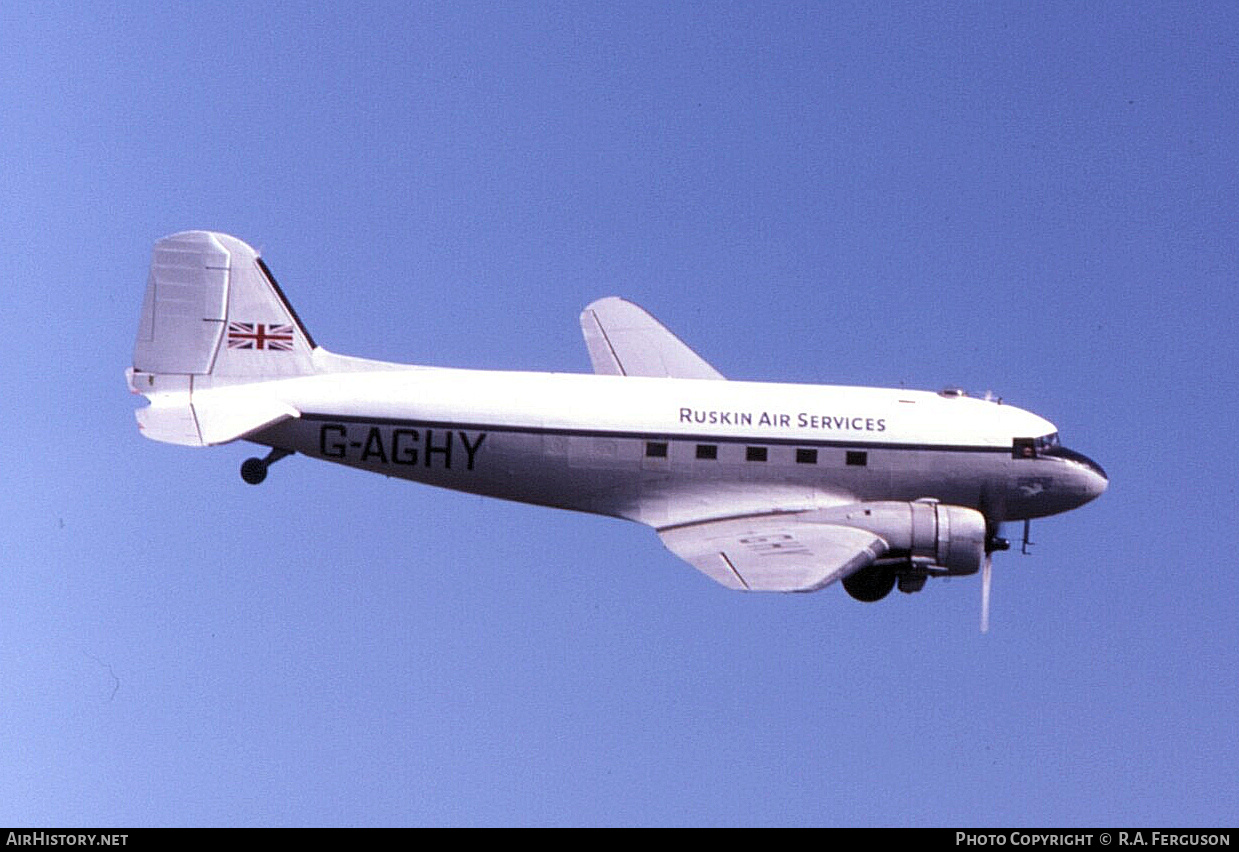 Aircraft Photo of G-DAKS / G-AGHY | Douglas C-47A Dakota Mk.3 | Ruskin Air Services | AirHistory.net #824746