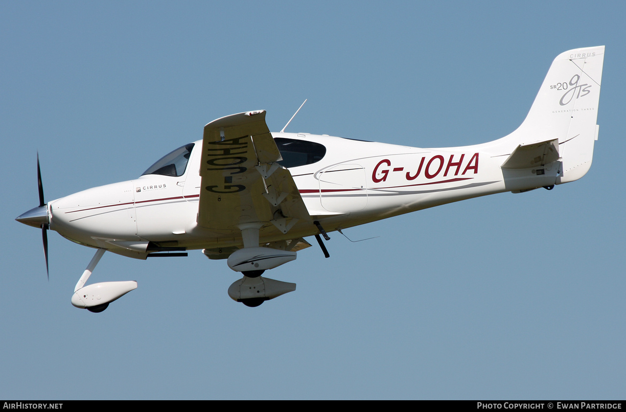 Aircraft Photo of G-JOHA | Cirrus SR-20 G3-GTS | AirHistory.net #824749