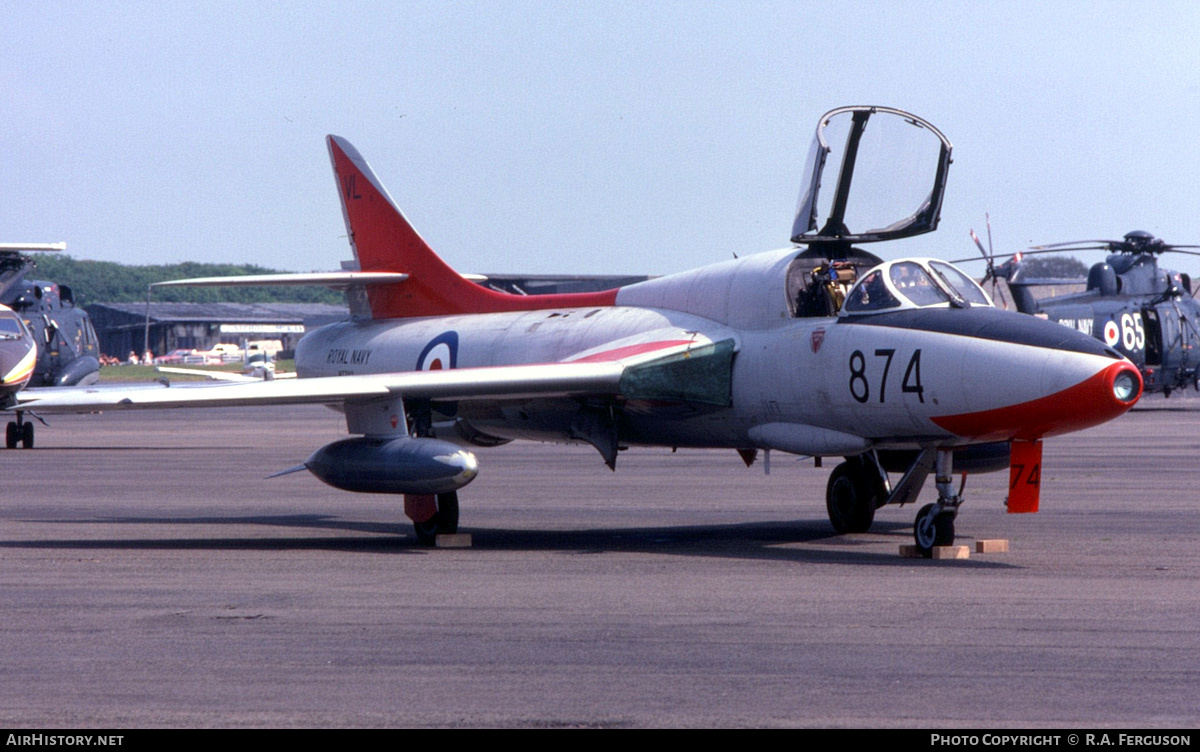 Aircraft Photo of WT702 | Hawker Hunter T8 | UK - Navy | AirHistory.net #824756