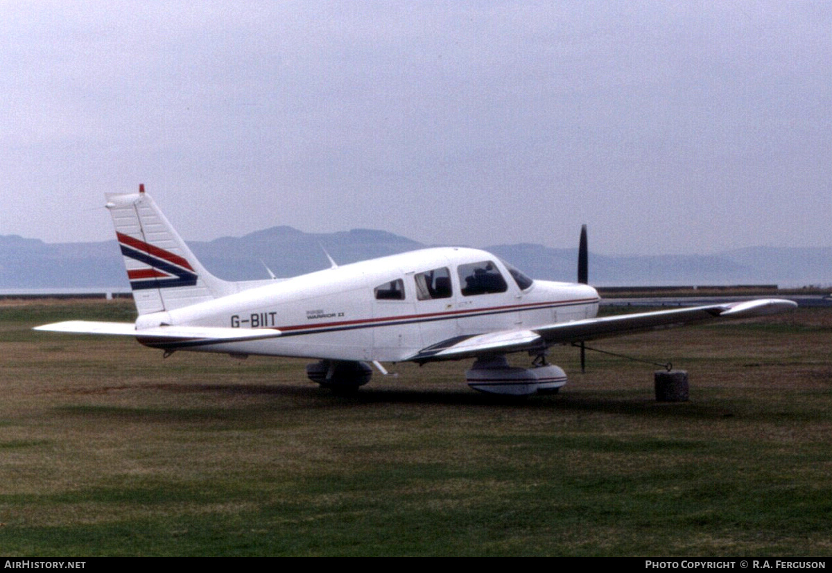 Aircraft Photo of G-BIIT | Piper PA-28-161 Warrior II | Tayside Aviation | AirHistory.net #824769
