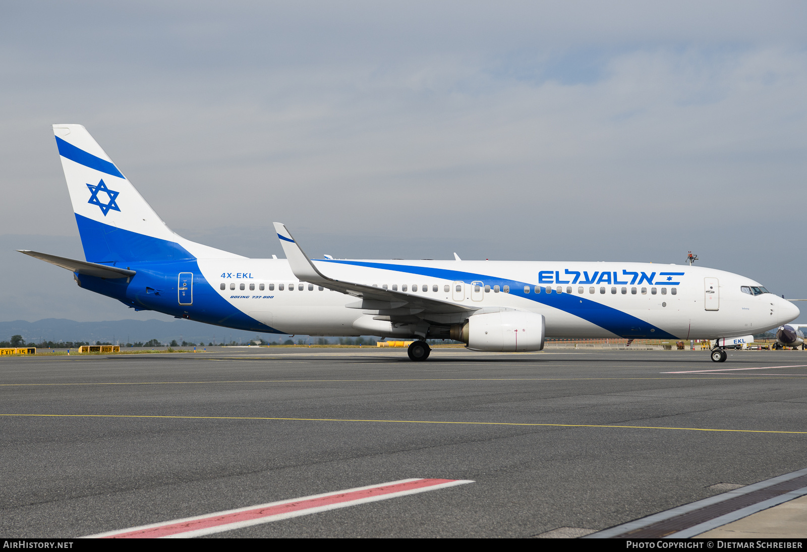 Aircraft Photo of 4X-EKL | Boeing 737-85P | El Al Israel Airlines | AirHistory.net #824773