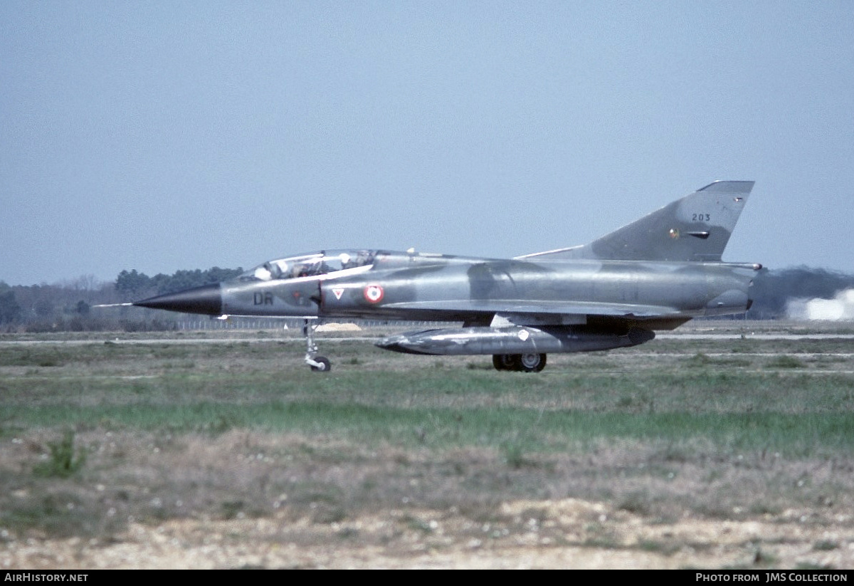 Aircraft Photo of 203 | Dassault Mirage IIIB | France - Air Force | AirHistory.net #824798