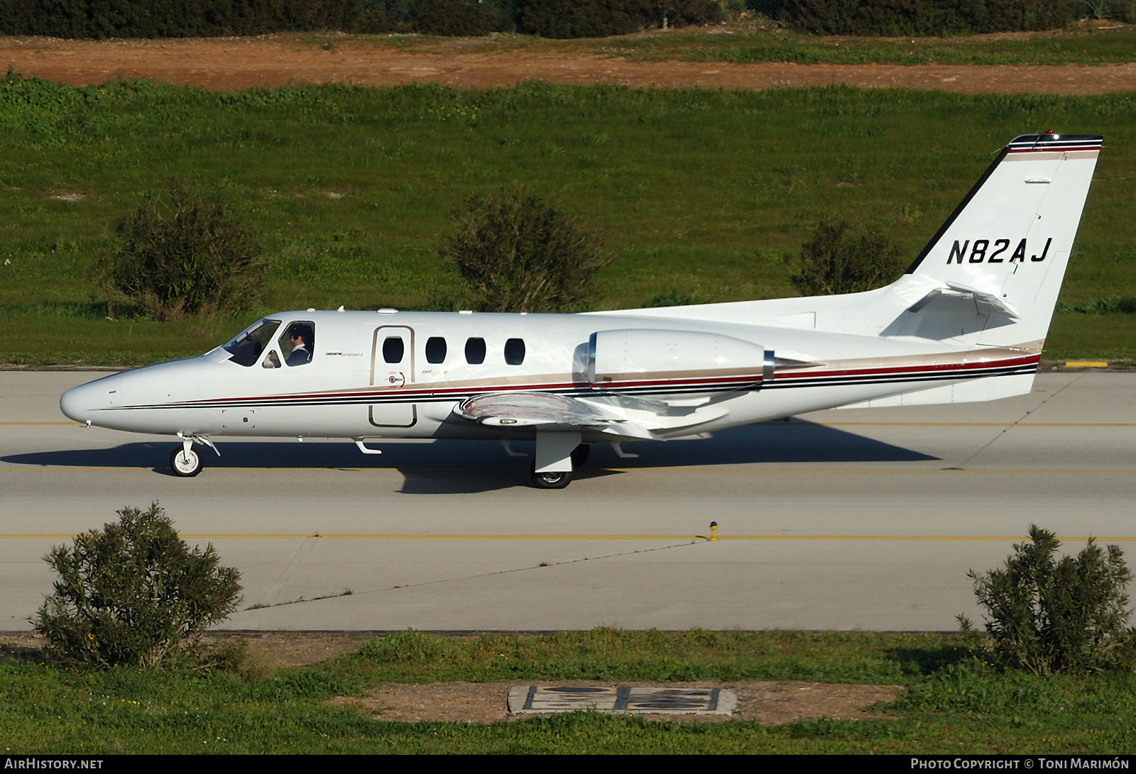 Aircraft Photo of N82AJ | Cessna 501 Citation I/SP | AirHistory.net #824804