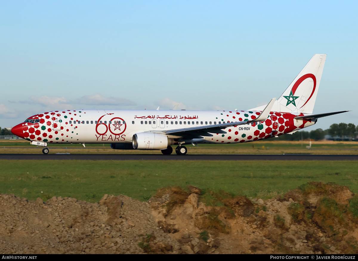 Aircraft Photo of CN-RGV | Boeing 737-85P | Royal Air Maroc - RAM | AirHistory.net #824815