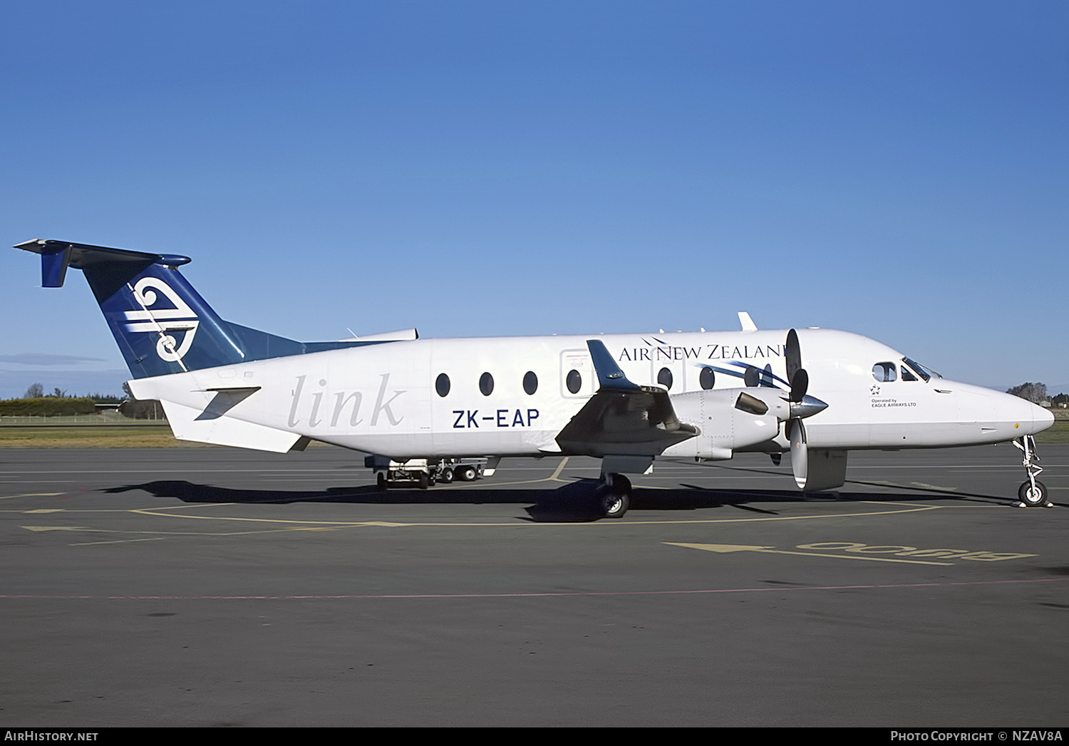 Aircraft Photo of ZK-EAP | Raytheon 1900D | Air New Zealand Link | AirHistory.net #824819