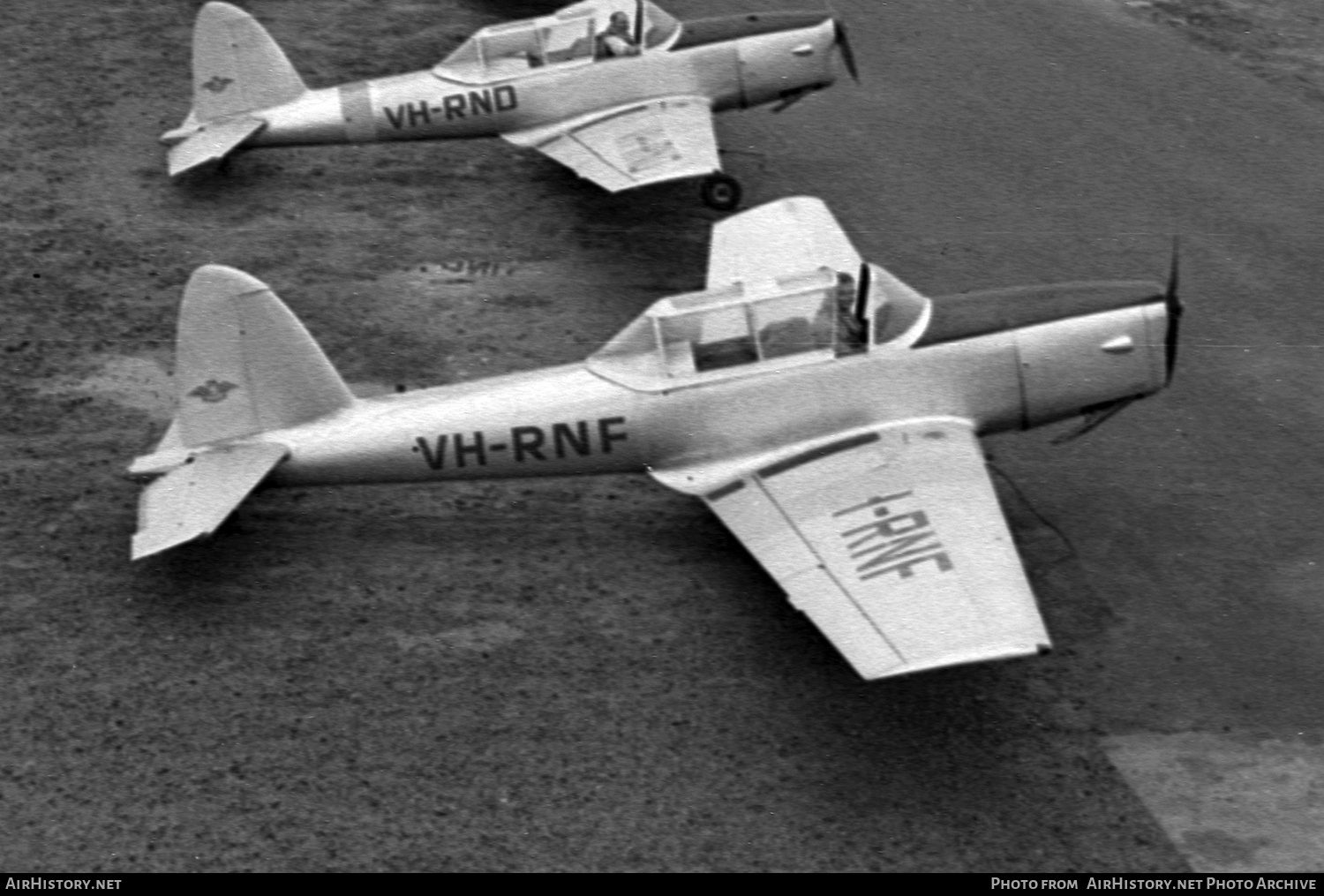 Aircraft Photo of VH-RNF | De Havilland DHC-1 Chipmunk T10 | Royal Newcastle Aero Club | AirHistory.net #824822