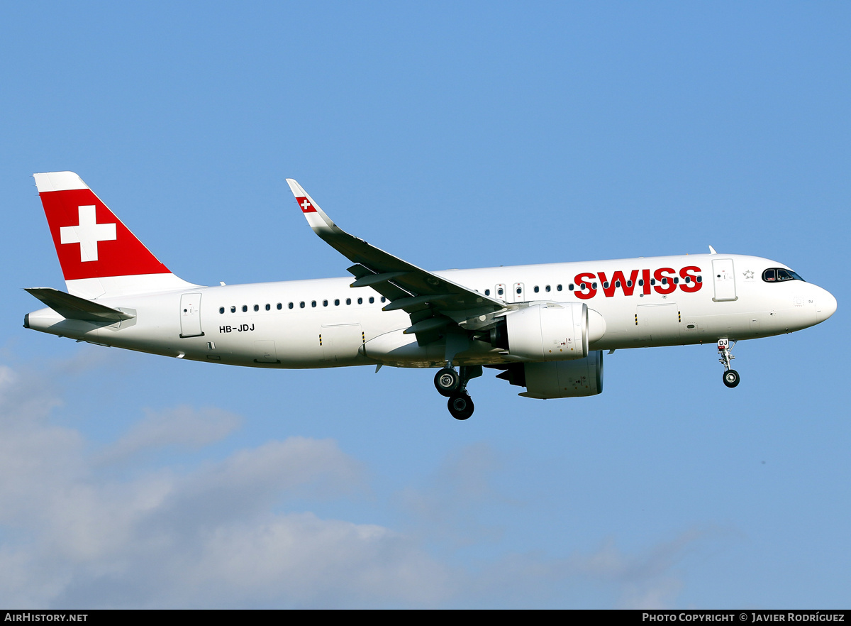 Aircraft Photo of HB-JDJ | Airbus A320-271N | Swiss International Air Lines | AirHistory.net #824827