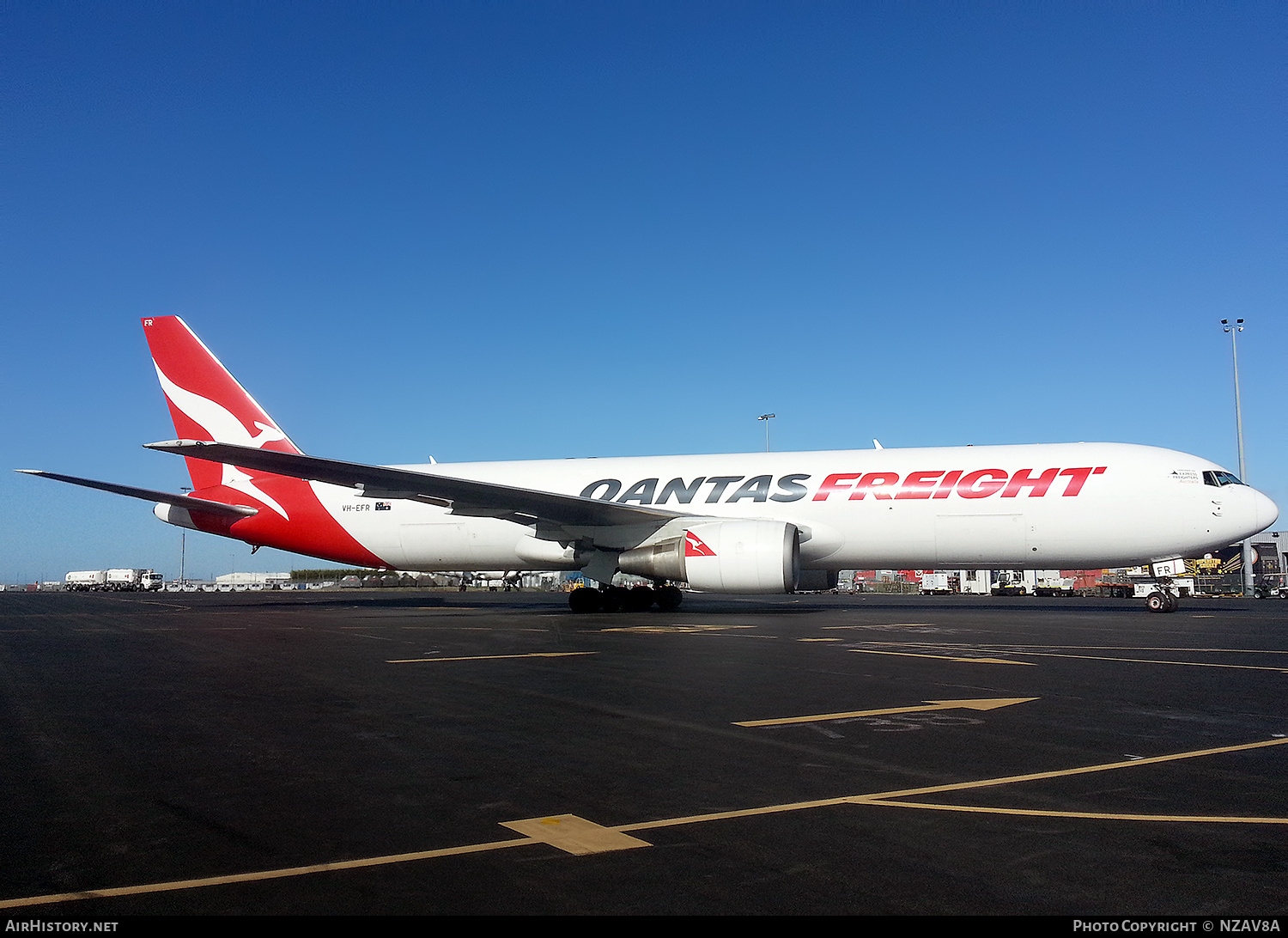 Aircraft Photo of VH-EFR | Boeing 767-381F | Qantas Freight | AirHistory.net #824830