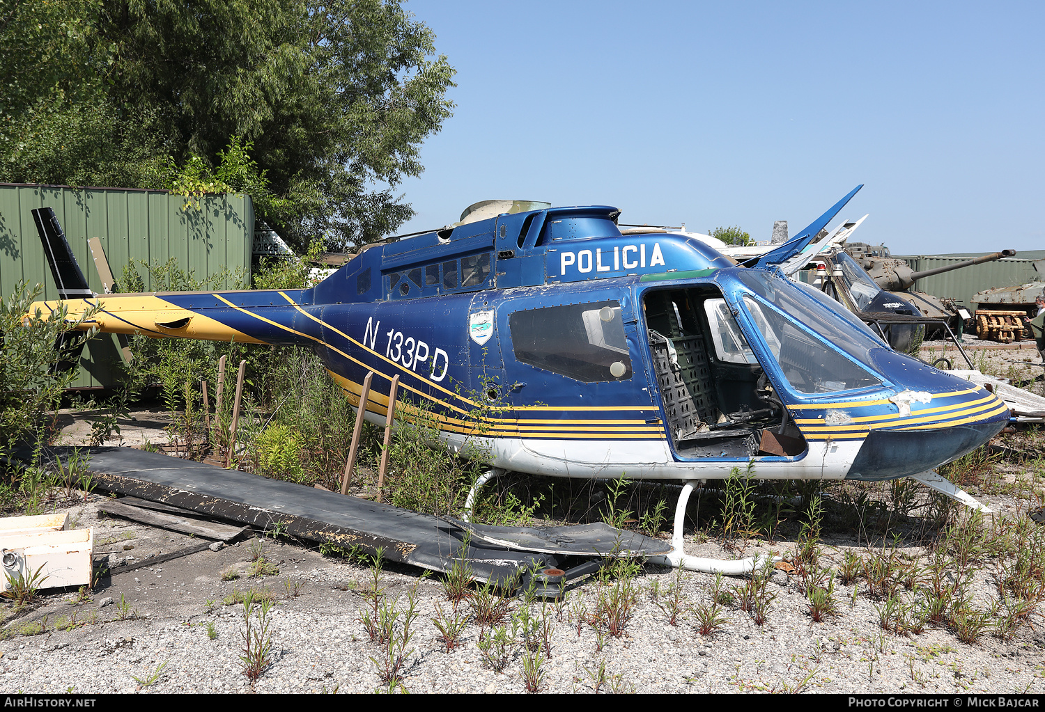 Aircraft Photo of N133PD | Bell OH-58C Kiowa (206A-1) | Policía | AirHistory.net #824852