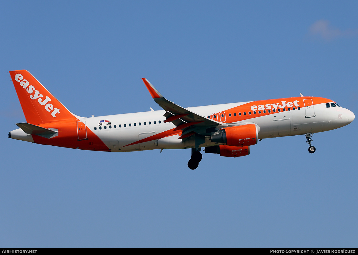 Aircraft Photo of OE-IJW | Airbus A320-214 | EasyJet | AirHistory.net #824858