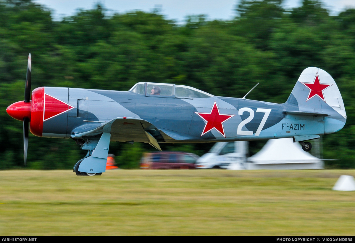 Aircraft Photo of F-AZIM / 27 white | Yakovlev Yak-3U | Soviet Union - Air Force | AirHistory.net #824859