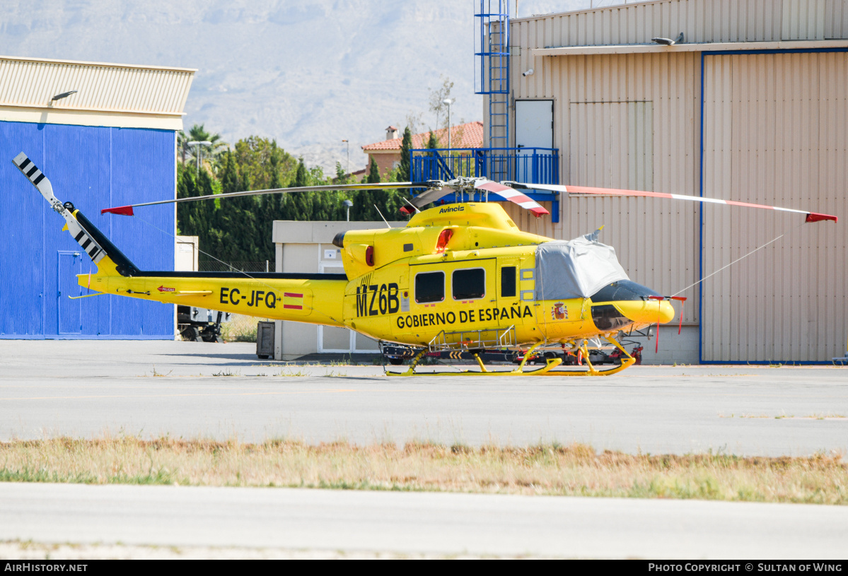 Aircraft Photo of EC-JFQ | Bell 412SP | Gobierno de España | AirHistory.net #824867