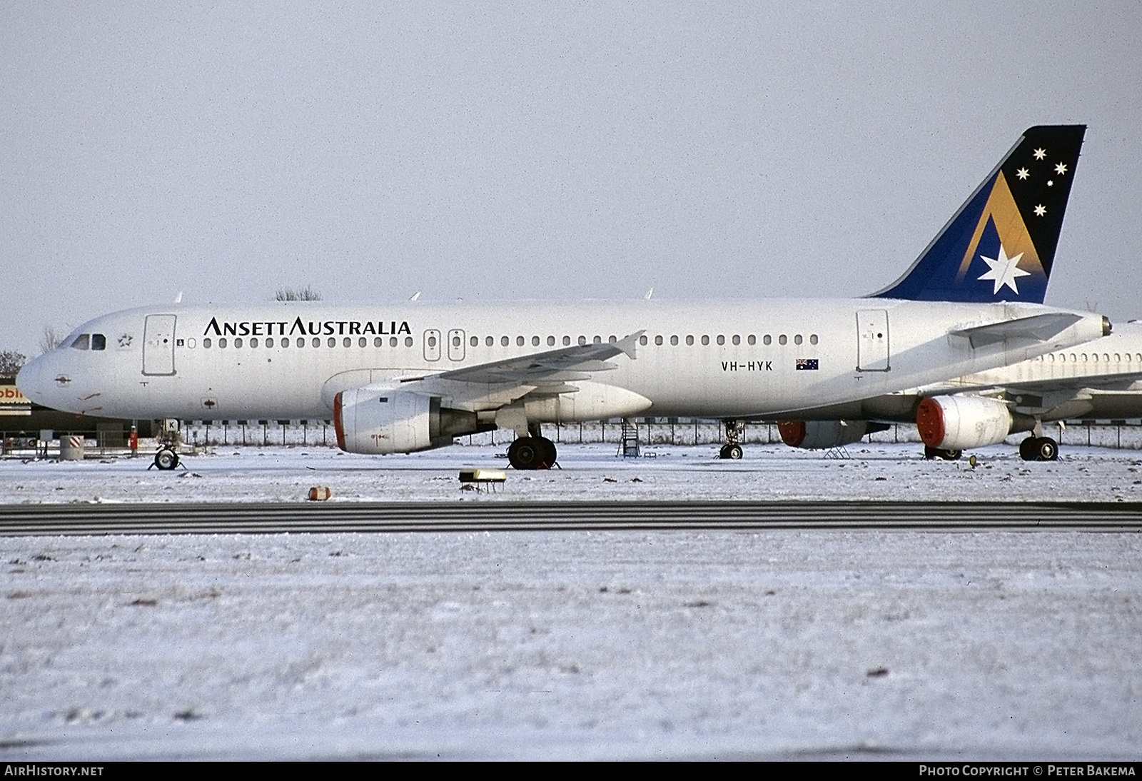Aircraft Photo of VH-HYK | Airbus A320-211 | Ansett Australia | AirHistory.net #824882