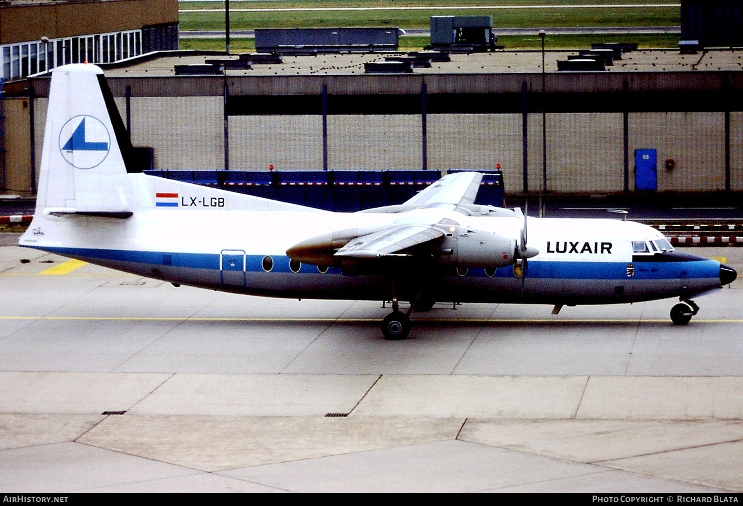 Aircraft Photo of LX-LGB | Fokker F27-100 Friendship | Luxair | AirHistory.net #824910