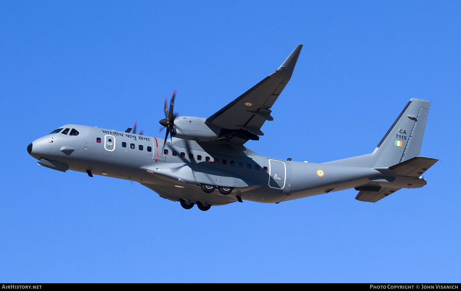 Aircraft Photo of CA-7115 | CASA C295W | India - Air Force | AirHistory.net #824912