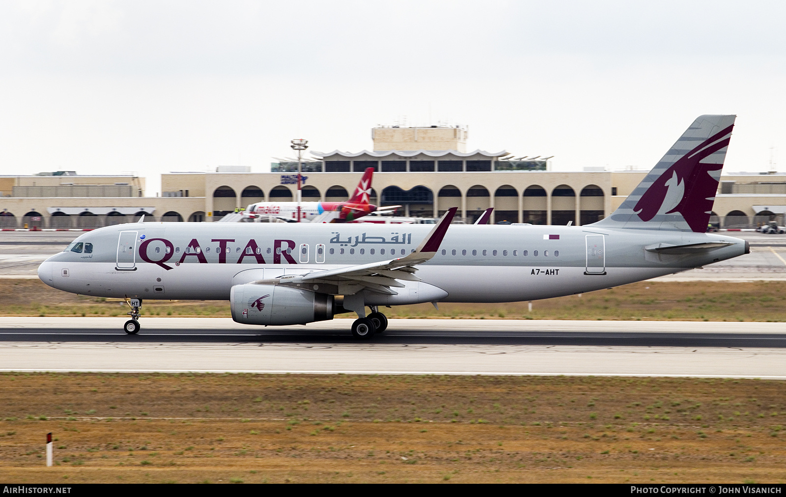 Aircraft Photo of A7-AHT | Airbus A320-232 | Qatar Airways | AirHistory.net #824914