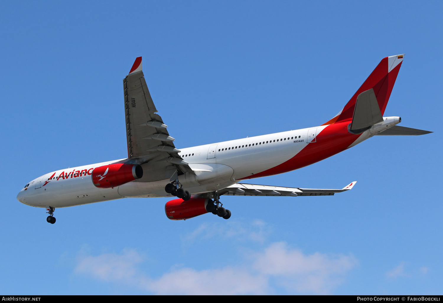 Aircraft Photo of N804AV | Airbus A330-343 | Avianca | AirHistory.net #824915
