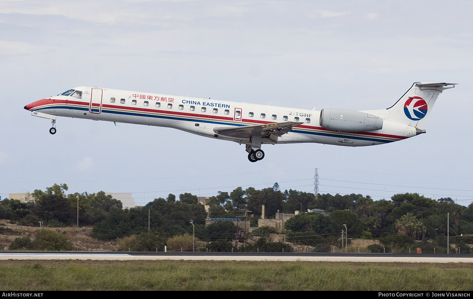 Aircraft Photo of 2-TGHF | Embraer ERJ-145LI (EMB-145LI) | China Eastern Airlines | AirHistory.net #824917