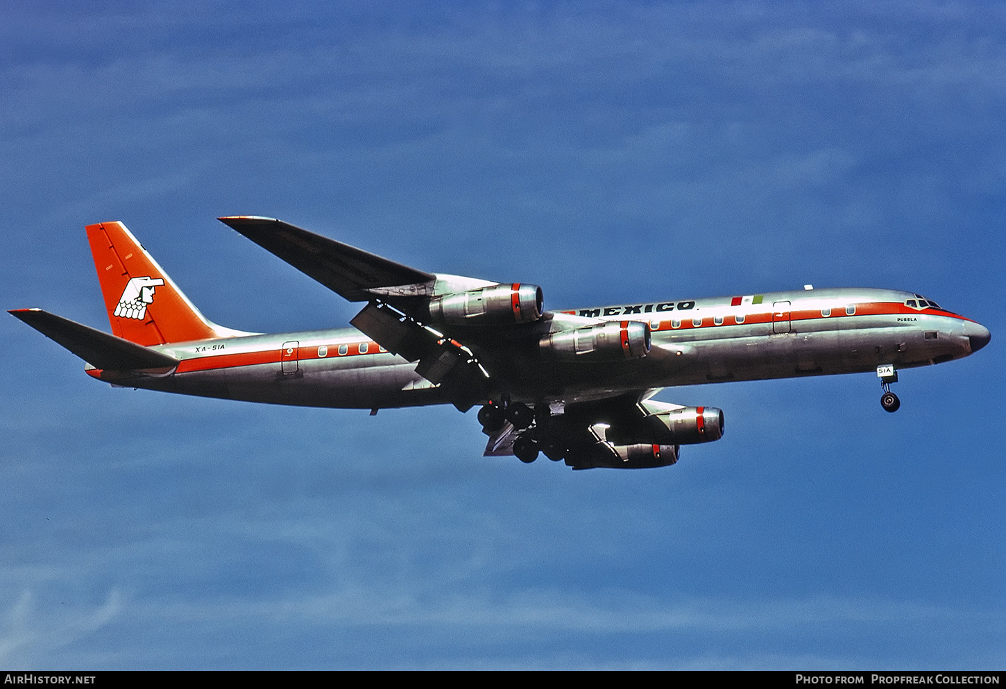 Aircraft Photo of XA-SIA | Douglas DC-8-51 | AeroMéxico | AirHistory.net #824921