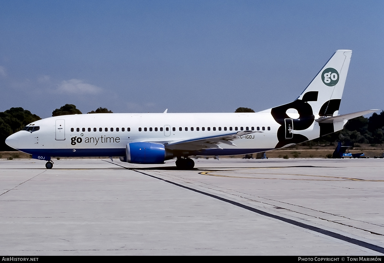 Aircraft Photo of G-IGOJ | Boeing 737-36N | Go Fly | AirHistory.net #824942