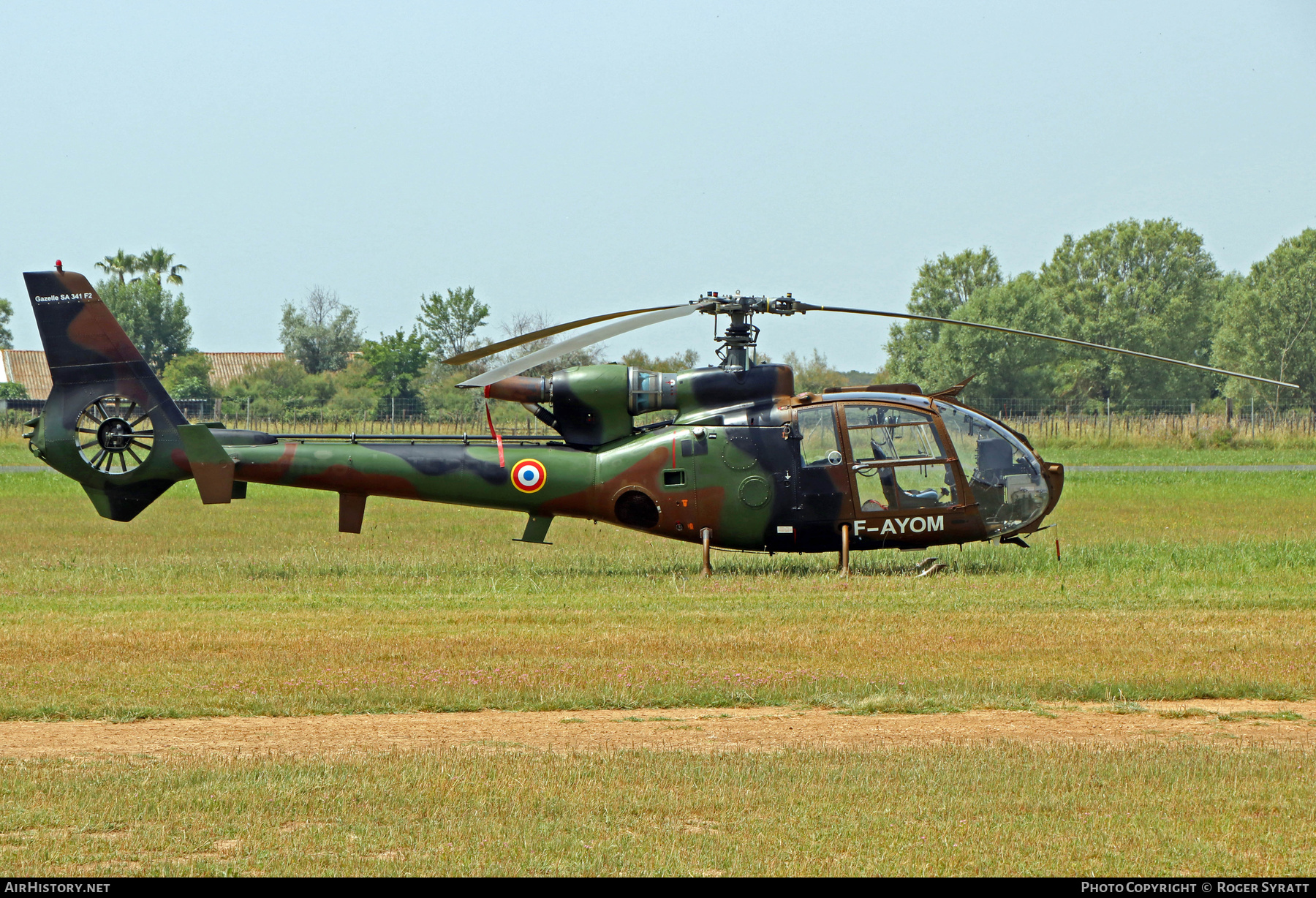 Aircraft Photo of F-AYOM | Aérospatiale SA-341F2 Gazelle | France - Army | AirHistory.net #824949