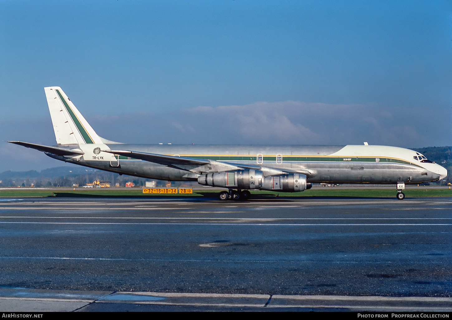 Aircraft Photo of TR-LVK | Douglas DC-8-55(F) | Affretair | AirHistory.net #824965