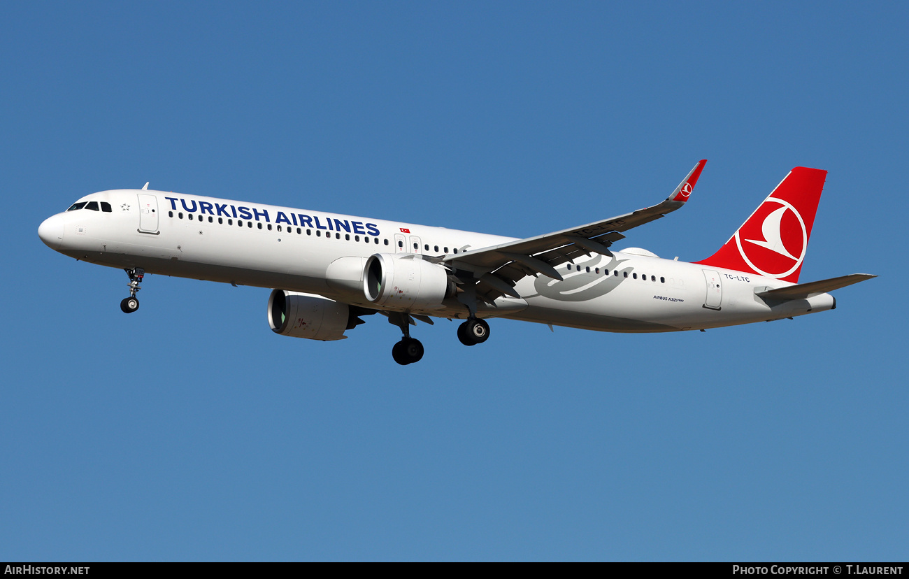 Aircraft Photo of TC-LTC | Airbus A321-271NX | Turkish Airlines | AirHistory.net #824966