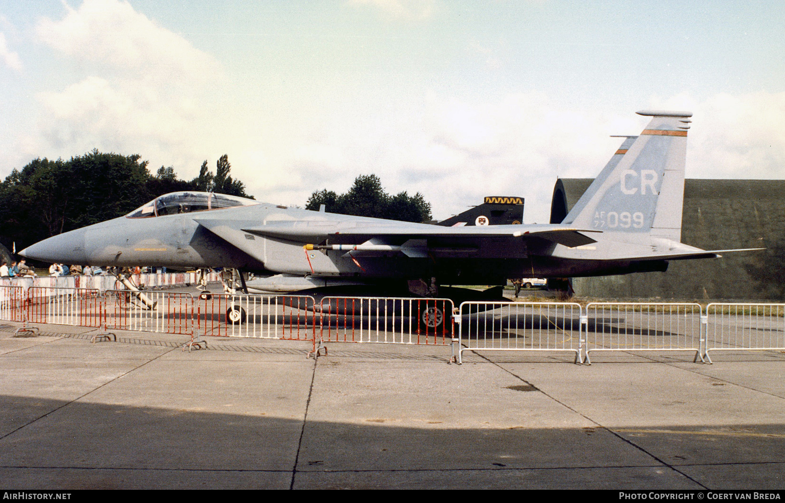 Aircraft Photo of 77-0099 / AF77099 | McDonnell Douglas F-15A Eagle | USA - Air Force | AirHistory.net #824979