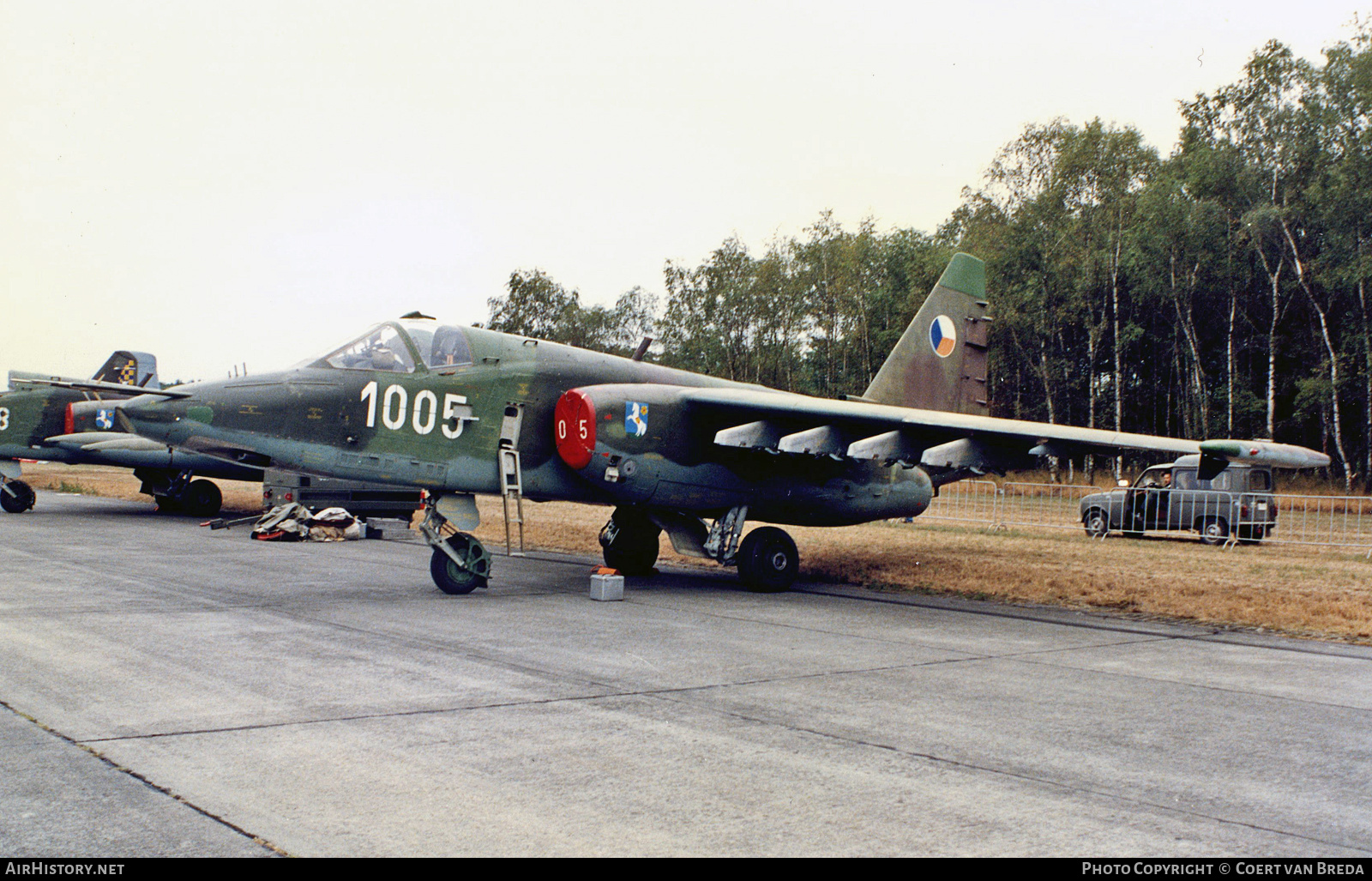 Aircraft Photo of 1005 | Sukhoi Su-25K | Czechoslovakia - Air Force | AirHistory.net #824981