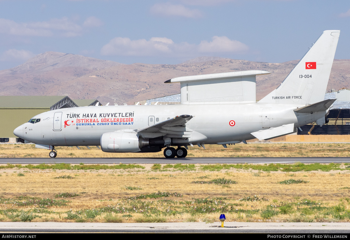 Aircraft Photo of 13-004 | Boeing E-7T Wedgetail | Turkey - Air Force | AirHistory.net #824998
